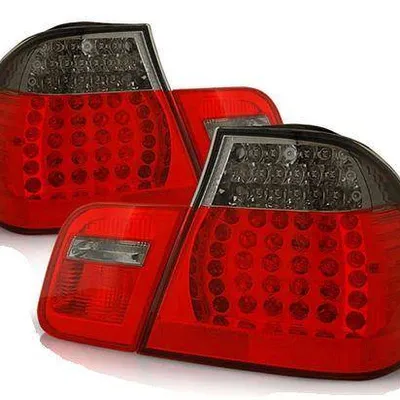 Lampy diodowe tylne BMW E46 Sedan SMOKE