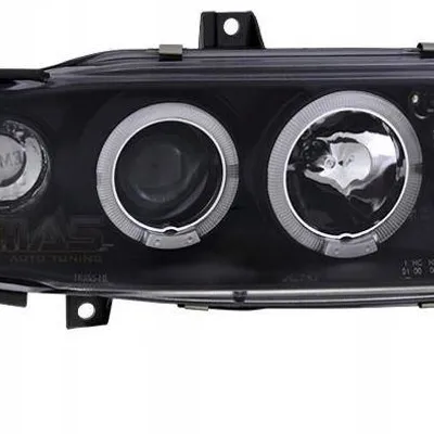 Reflektory lampy przednie Seat Ibiza Cordoba 6K BLACK RING