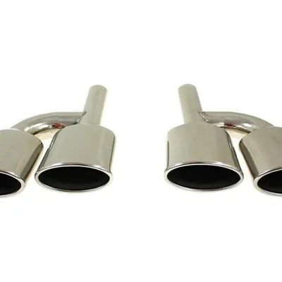 Końcówka tłumika 126x74mm wejście 51mm Mercedes C63 AMG