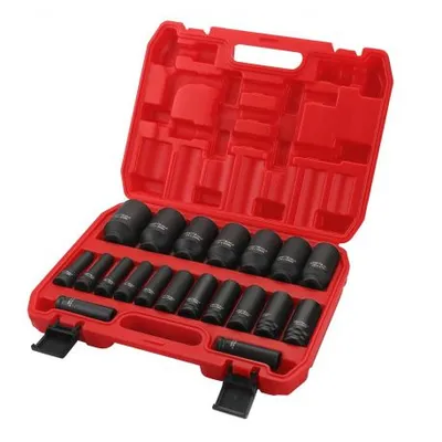 Zestaw nasadek udarowych 20 elementów 6-kątne 1/2" kd11794