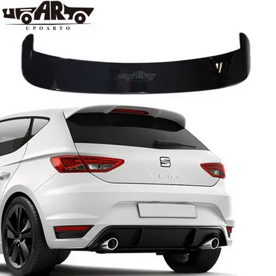 Lotka skrzydło Gloss Black SEAT LEON 2012-2019
