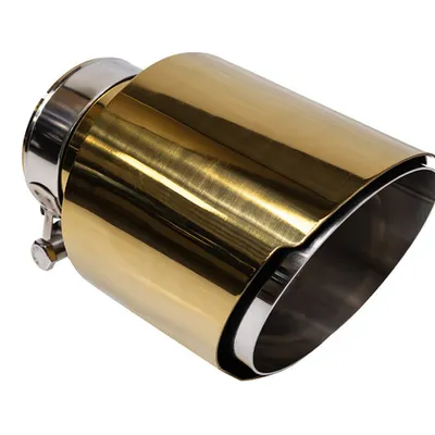 Końcówka Tłumika Typ:39 89mm wejście 76mm Gold Satin