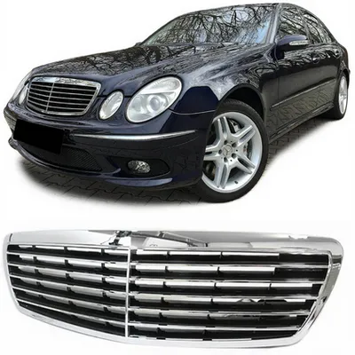 Grill Chrom MERCEDES E-Class W211 S211 przed liftem 2002-2006