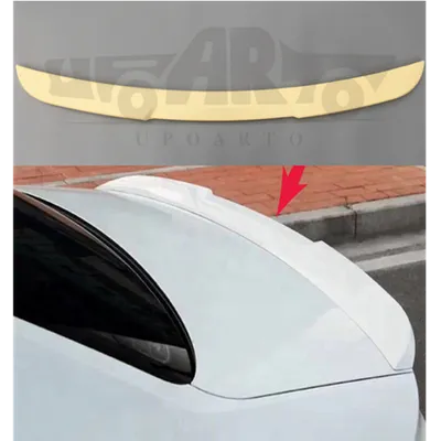 Lotka Lip Spoiler Gloss Black AUDI A4 B9 2019-obecnie