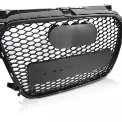 Grill atrapa Audi A1 2010–2014 czarny połysk