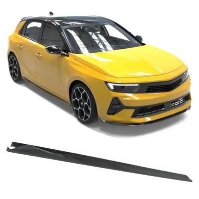 Listwy progowe opel astra l 2020- glossy black