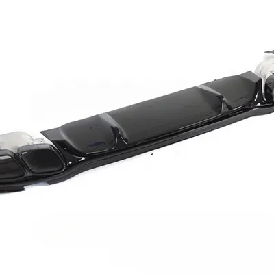Dyfuzor glossy black sport mercedes w213 / s213