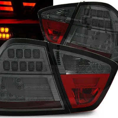 Lampy tylne LED Bar Smoke BMW E90 2005–2008 (Sedan)