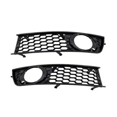 Ramki do halogenów Gloss Black AUDI A4 B6 2001-2004