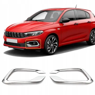 Ramki halogenów do FIAT TIPO CROSS 356 II 2020-2024 HATCHBACK