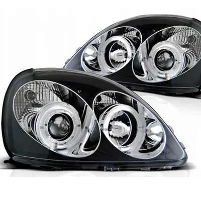 Lampy Reflektory Toyota Yaris 99-03 Ringi Black