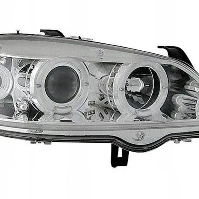 Reflektory przednie Opel Astra G CHROM RINGI