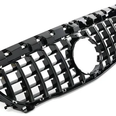 Grill mercedes c117 cla 13-19 black panamericana