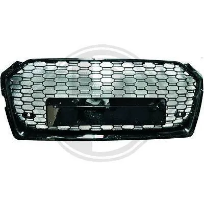 Grill audi a5 16- look rs5 pdc black chrom