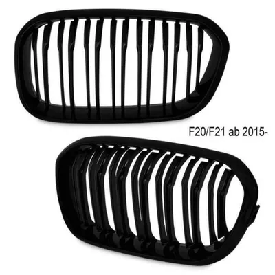 Grill ( nerki) bmw f20 f21 15-18 black glossy pd
