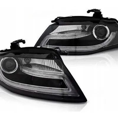 Lampy przednie reflektory Audi A4 B8 TRU DRL BLACK