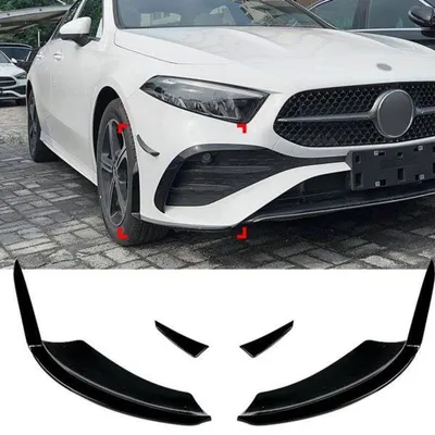 Aero flaps spliter mercedes w177 a facelift 2023-
