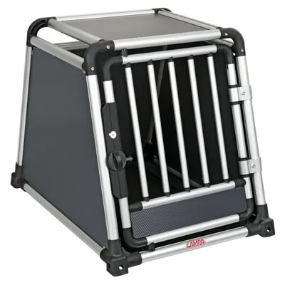 Klatka transportowa PREMIUM dla zwierząt do samochodu 55 x 77 x H 60 cm