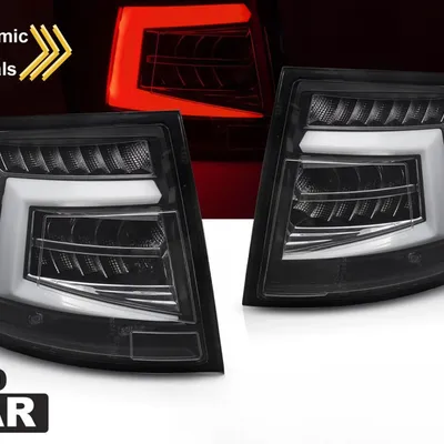 Lampy Tylne SKODA OCTAVIA III FL 2016–2020 KOMBI Black