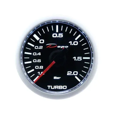 Zegar depo csm 52mm - turbo mechanical -1 do 2 bar