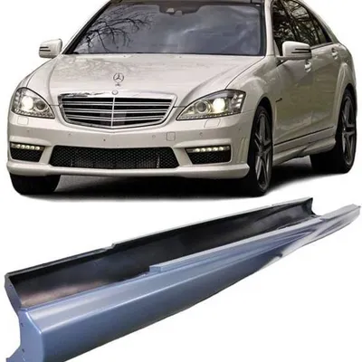 Spoilery progowe progi mercedes w221 long amg 05-