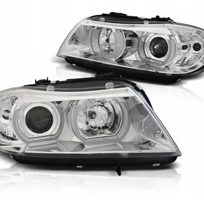 Lampy Bmw E90/e91 05-08 Chrome Ringi Led 3d Xenon