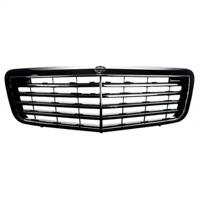 Radiator Grille Gloss Black MERCEDES E-Class W211 S211 Facelift 2006-2009