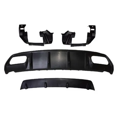 Tylny dyfuzor Gloss Black MERCEDES A-Class W176 Facelift 2016-2018