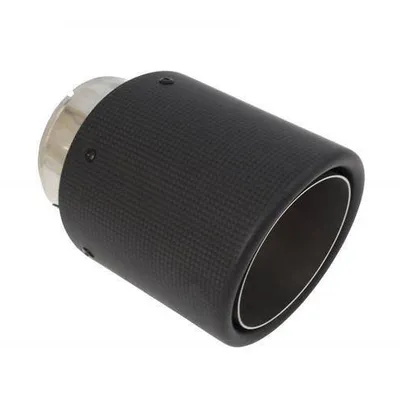 Końcówka tłumika 80mm wejście 63mm Carbon