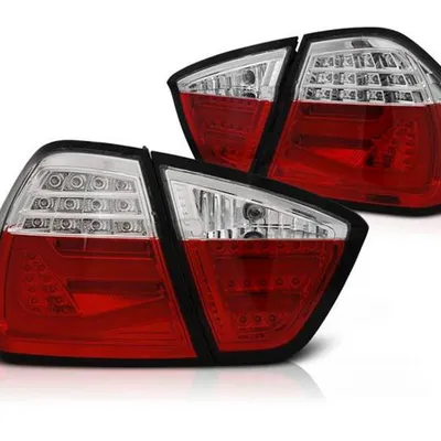 Lampy Diodowe Bmw E90 05-08 Red White Led Bar