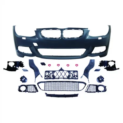 Przedni zderzak sport SRA Lampy przeciwmgielne BMW 3 E92 E93 Facelift 2010-2013
