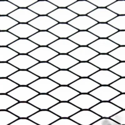 Siatka ALU Diamond Black 120x20cm