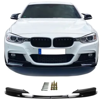 Dokładka przednia bmw f30 f31 11-18 tech black