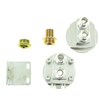 Oil Relocation Kit TurboWorks AN8 Silver