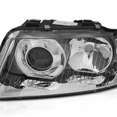 Lampa Lewa Reflektor Chrome Do Audi A3 8l 00-03