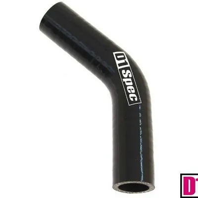 Kolanko 45st D1Spec Black 80mm XL