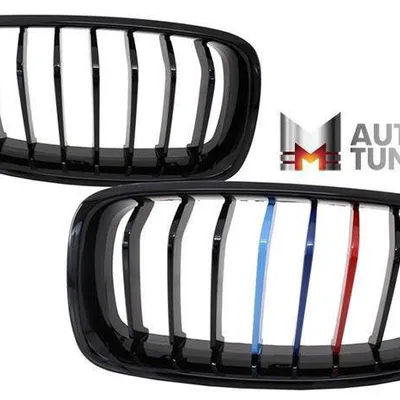 Grill nerki bmw f30 31 11-15 black połsyk 3 kolory