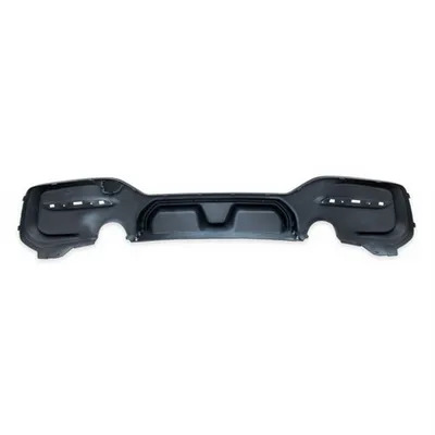 Tylny dyfuzor Matt Black  BMW 1 (F20, F21) Hatchback Facelift 2015-2019