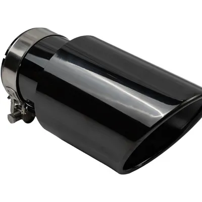 Końcówka Tłumika Typ:54 101mm wejście 70mm Black Chrome