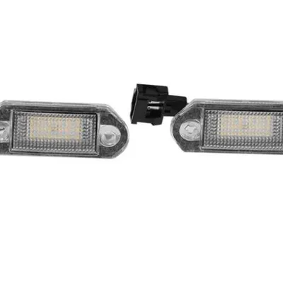 Lampy led tablicy rejestracyjnej skoda octavia i/ vw golf mk3