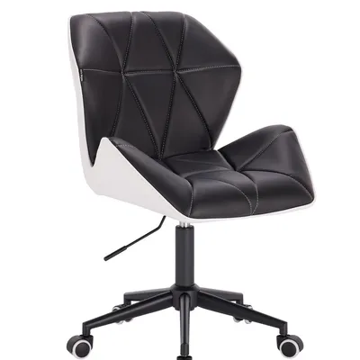 HOKER HR212K CZARNO-BIAŁY CZARNA PODSTAWA