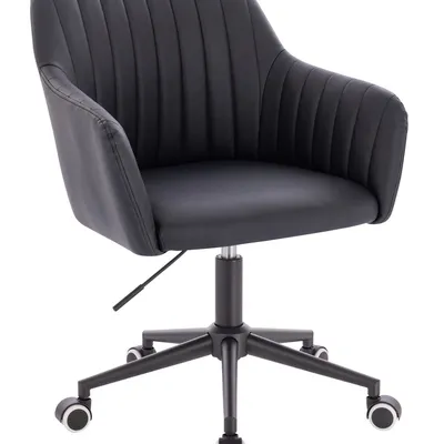 FOTEL HR190K CZARNY CZARNA PODSTAWA