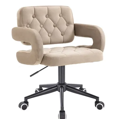 HOKER HR8403K LATTE WELUR CZARNA PODSTAWA