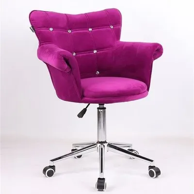 FOTEL HR804CK FUKSJA WELUR