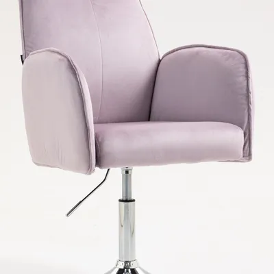 FOTEL HR280N WRZOSOWY WELUR CHROMOWANA PODSTAWA