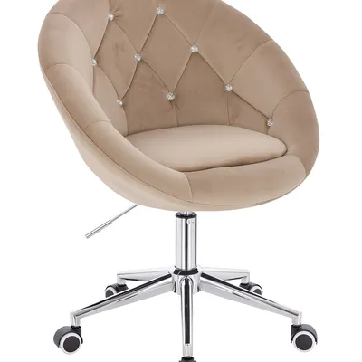 FOTEL HR8516CK LATTE WELUR