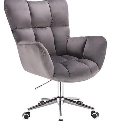 FOTEL HR650K GRAFITOWY WELUR