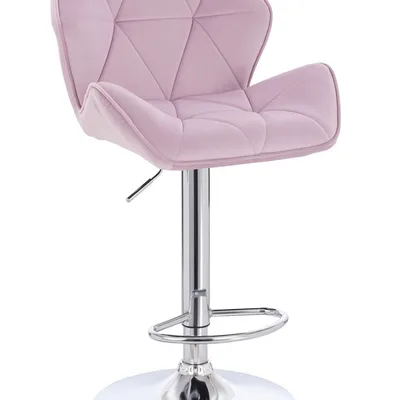 FOTEL HR111W WRZOSOWY WELUR CHROMOWANA PODSTAWA