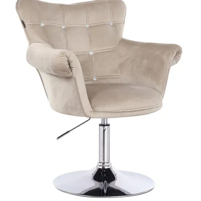 FOTEL HR804CN LATTE WELUR