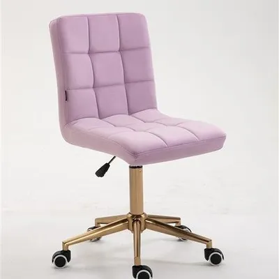 FOTEL HR7009K WRZOSOWY ZŁOTA PODSTAWA